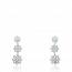 Woman silver Fleurs de Printemps earring mini