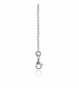 Woman silver forcat chains