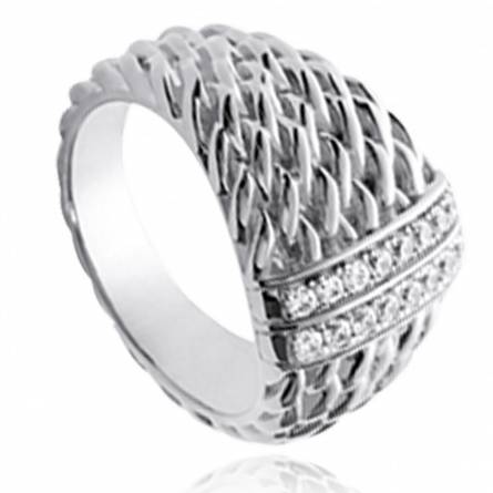 Woman silver Léone ring