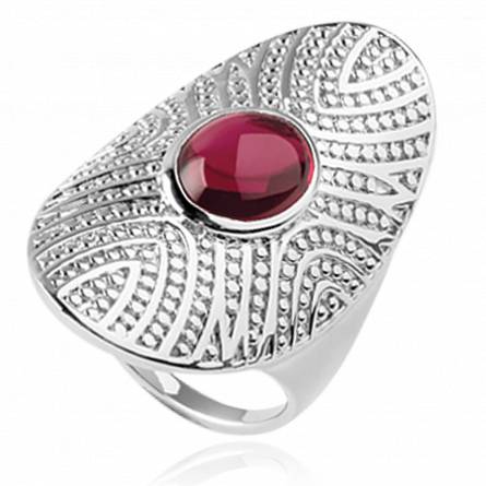 Woman silver MELYNA red ring