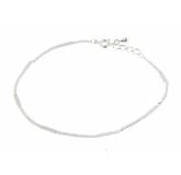 Woman silver metal Plate chains