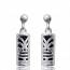 Woman silver  mooréa earring mini