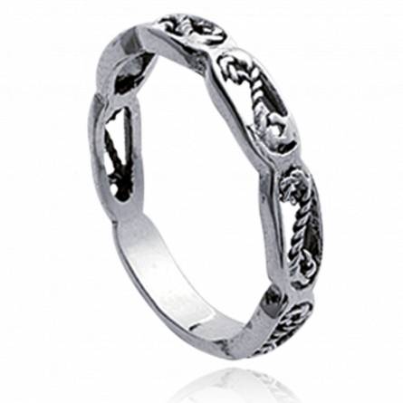 Woman silver Olga ring