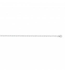 Woman silver Ovale assemblé bracelet