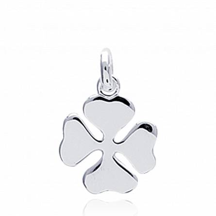 Woman silver Petit Tréfle pendant