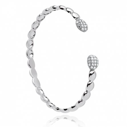 Woman silver Raïssa bracelet