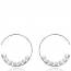 Woman silver Vasco creoles earring mini