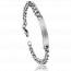 Woman stainless steel curb bracelet 2