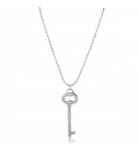 Woman stainless steel keys necklace