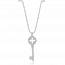 Woman stainless steel keys necklace mini