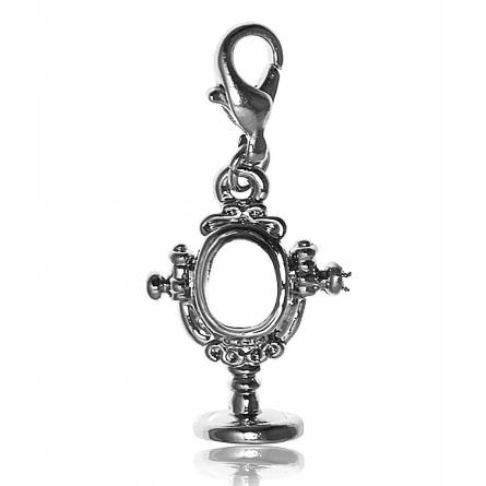 Woman stainless steel Miroir charms
