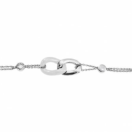 Woman stainless steel Unita bracelet