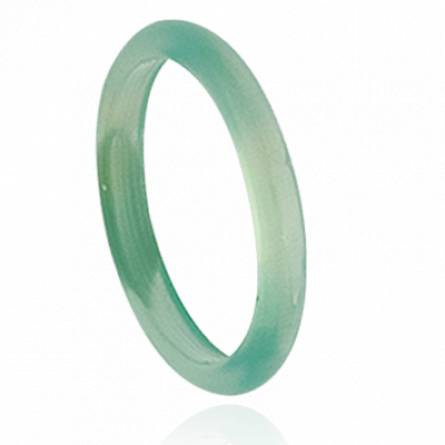 Woman stone Désir moderne green ring
