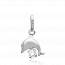 Anhänger kind silber Dauphin caraibes mini