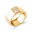 Bague femme plaqué or Servien 2