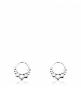 Boucles D'oreilles Rondes Djinm