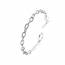 bracelet-charm-s femei argint metalic Adventura alfabet mini