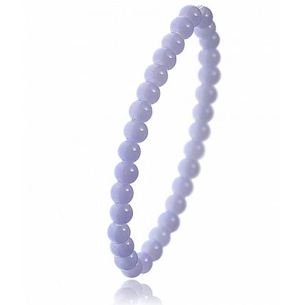 bracelet-charm-s femei perla Zazu albastru