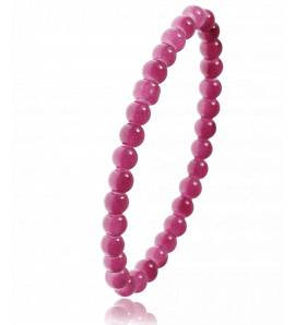 Bracelete-Charms feminino pérola Zehra roxo
