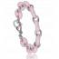 Bracelete feminino cerâmica Tenderly rosa mini