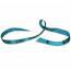 Braziliaanse armbanden stof Senhor do Bomfim Turquoise blauw mini