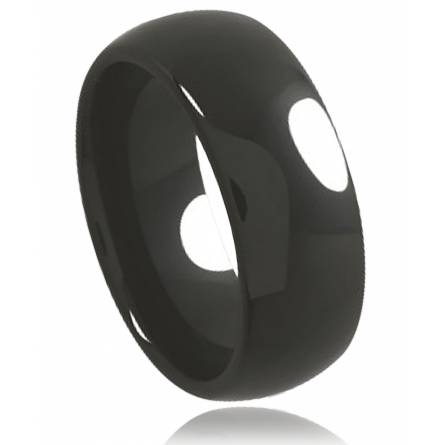 Ceramic  Black Legend Ring