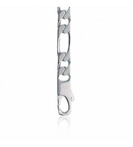 Chaine argent maille figaro 1-2 6mm