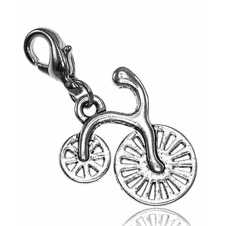 Charm's femei argint metalic Vélo