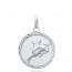 Children silver medaillon pendant mini
