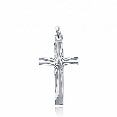 Children silver Saint Basle crosses pendant