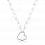Collier femme argent Faye coeur mini
