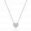 Collier femme argent Ithyia coeur mini