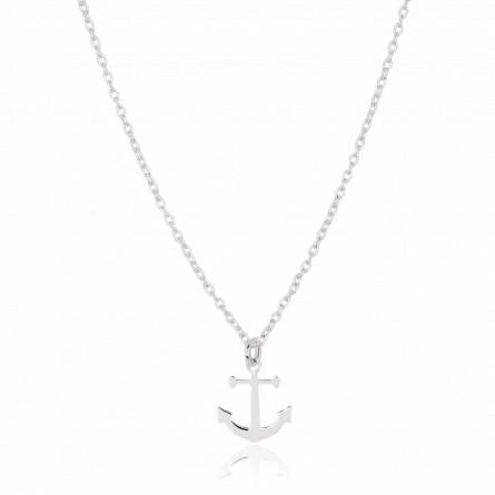 Collier homme argent Baeto ancre