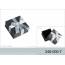 Ecrin boucles d'oreilles & collier Nœud Blanc 2