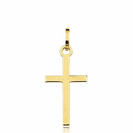 Gold Gernadi crosses pendant