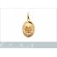 Gold plated Ajith pendant 2