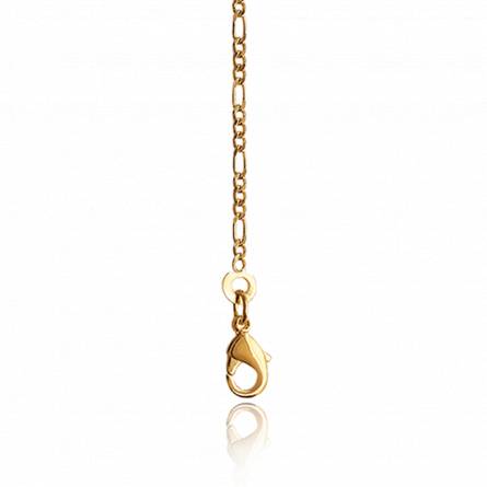 Gold plated figaro chains
