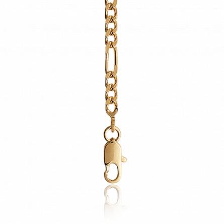 Gold plated figaro chains