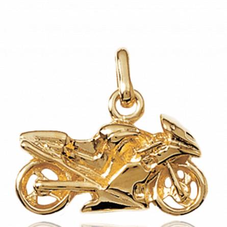 Gold plated Super Motard pendant