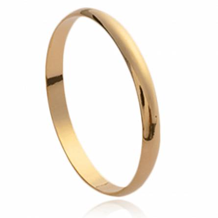 Gold plated Union 3 ring