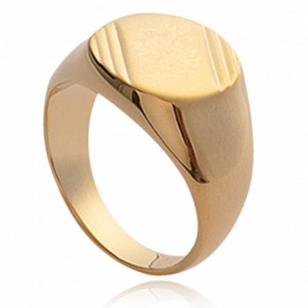 Man gold plated Kyllini ring