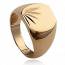 Man gold plated Noblesse ring mini