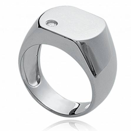 Man silver Abel ring
