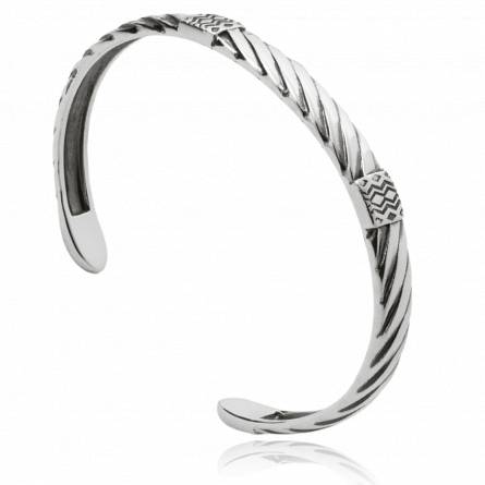 Man silver Fildo bracelet