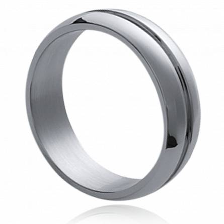 Man stainless steel 2 tons vision ring