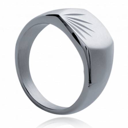 Man stainless steel Giaros ring
