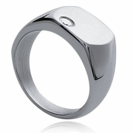 Man stainless steel Kronisos ring