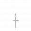Pandantiv femei argint Vatican croix mini