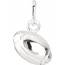 Pendentif homme argent Rugby 3 2
