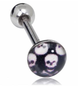 Herren Piercing tête de mort